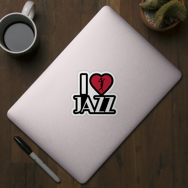 I love jazz by Emmi Fox Designs